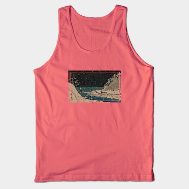 Old Japanese painting T-Shirt Tank Top by Bearpear